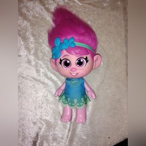 Pink and Blue Troll Doll
